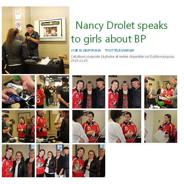 Nancy-Drolet-supports-Brain-Pad-2013